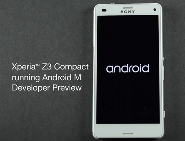 Можете да тествате Android M и с избрани устройства на Sony