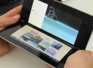 Видео на таблета на Sony S2