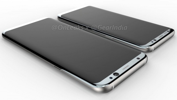 Нови рендери дават по-добър поглед към Samsung Galaxy S8 и S8 Plus