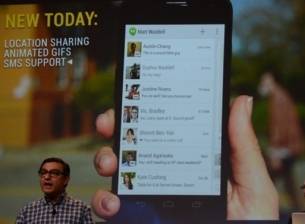Hangouts вече ще поддържа изпращане на SMS, GIF изображения и GPS координати