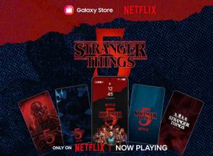 Samsung пуска официална тема Stranger Things за Galaxy