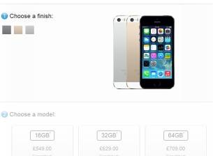 iPhone 5s е по-скъп от своя предшественик в Европа