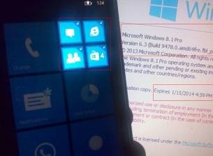 Снимки показват нови функции на Windows Phone 8.1