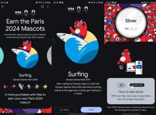 Ако имате карта Visa и плащате с Google Pay ще отключите изненади от Олимпийските игри
