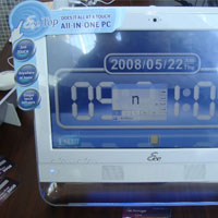 Eee Top PC - компютър и сензорен дисплей в едно