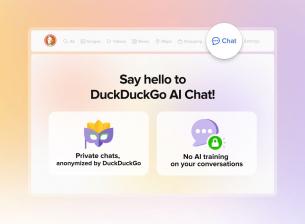 DuckDuckGo предлага безплатния и анонимен AI Chat за всички потребители