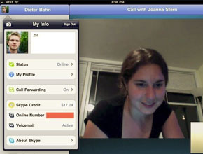 Излезе Skype за iPad, после беше свален от App Store (пак е онлайн)