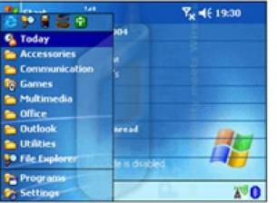 Windows Mobile 2003 SE за Toshiba e400