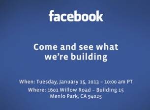 Facebook подготвя нещо на 15 януари