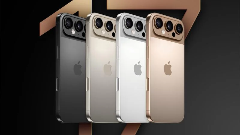 iPhone 17 Pro render artist