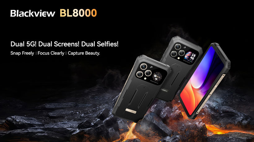 Премиера на Blackview BL8000: здрав 5G смартфон с два екрана и много екстри