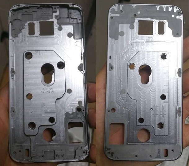 Тези снимки може би показват металното шаси на Samsung Galaxy S6