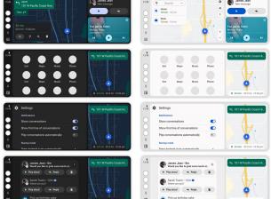 Google показа бъдещата светла тема на Android Auto