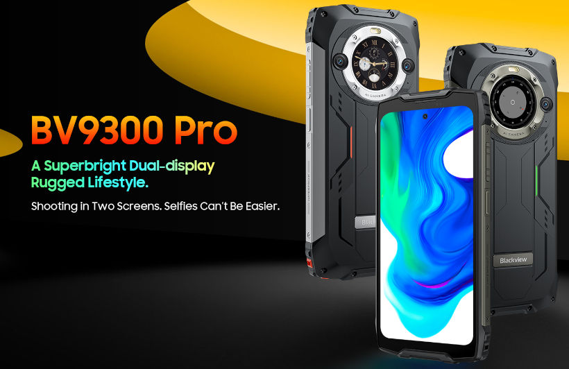 Здравият Blackview BV9300 Pro идва с двоен екран, 64MP+32MP камери, огромна батерия, по-висока производителност и много екстри
