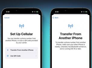 iOS 16 ще поддържа прехвърляне на eSIM към друг iPhone през Bluetooth
