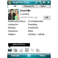 Facebook клиент за Windows Mobile
