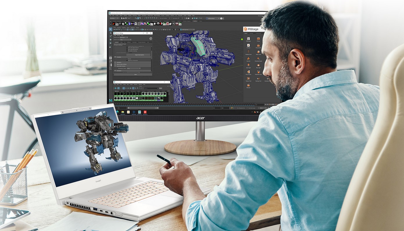 Acer ConceptD 7 SpatialLabs Edition е с 3D екран