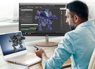 Acer ConceptD 7 SpatialLabs Edition е с 3D екран