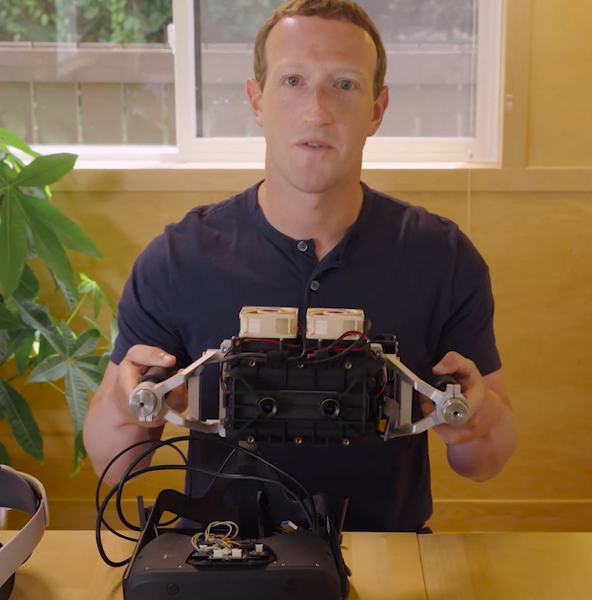 Meta показа редица прототипи на VR шлемове