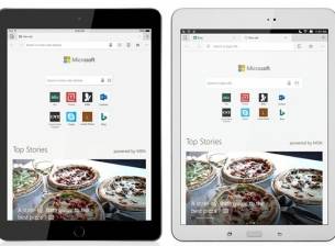 Браузърът Microsoft Edge вече е наличен за таблети с iOS и Android