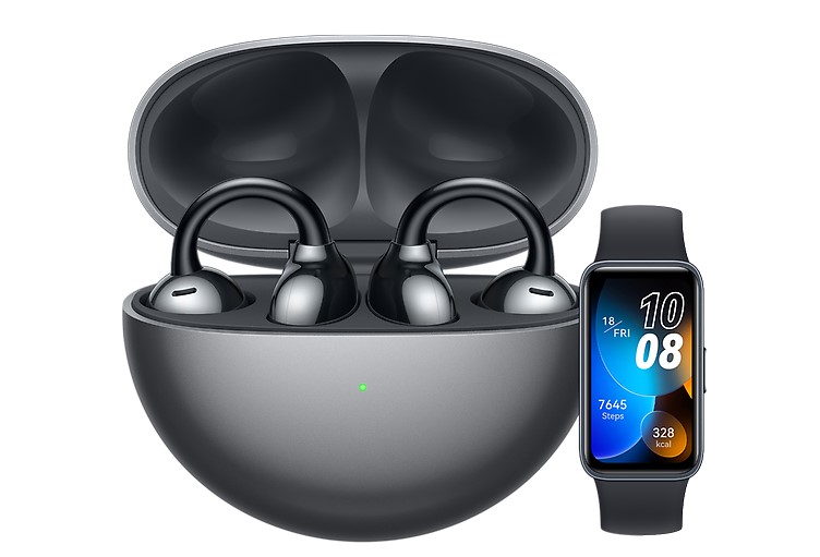 Новите слушалки Huawei FreeClip дебютират при Vivacom с фитнес гривната Band 8