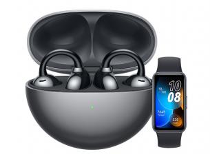 Новите слушалки Huawei FreeClip дебютират при Vivacom с фитнес гривната Band 8