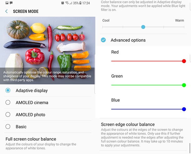 Ъпдейтът за дисплея на Samsung Galaxy S8 е наличен и в Европа