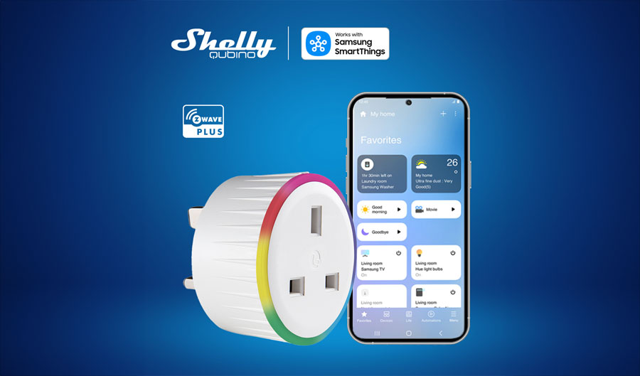Shelly Group обяви интеграция с екосистемата на Samsung SmartThings