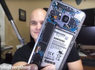 Как да направите Samsung Galaxy S8 с прозрачен заден панел