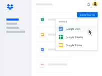 Dropbox ще добави възможност за онлайн редакция на файлове с Google Docs, Sheets и Slides