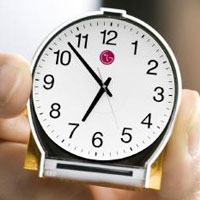 LG показа кръгли LCD дисплеи