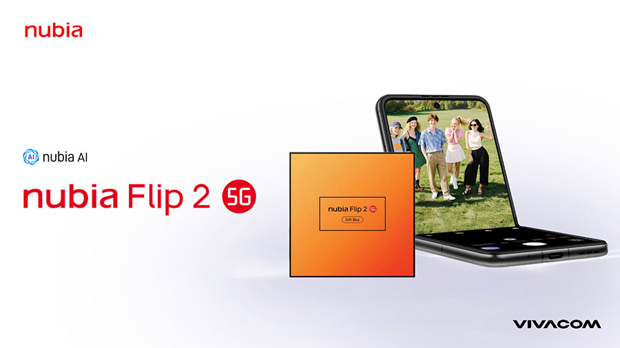 Vivacom предлага за първи път сгъваемия 5G смартфон ZTE Nubia Flip 2