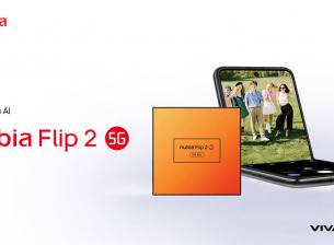 Vivacom предлага за първи път сгъваемия 5G смартфон ZTE Nubia Flip 2