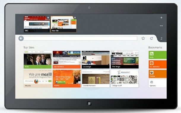 Mozilla спира работата по версията на Firefox за новия интерфейс на Windows 8