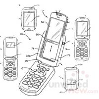 Патент за телефон със свалящ се дисплей - от Sony Ericsson