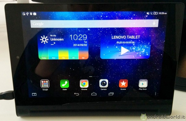 Появиха се детайли за Lenovo Yoga Tablet 2