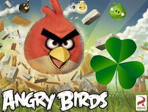 Задава се версия на Angry Birds за деня на св. Патрик
