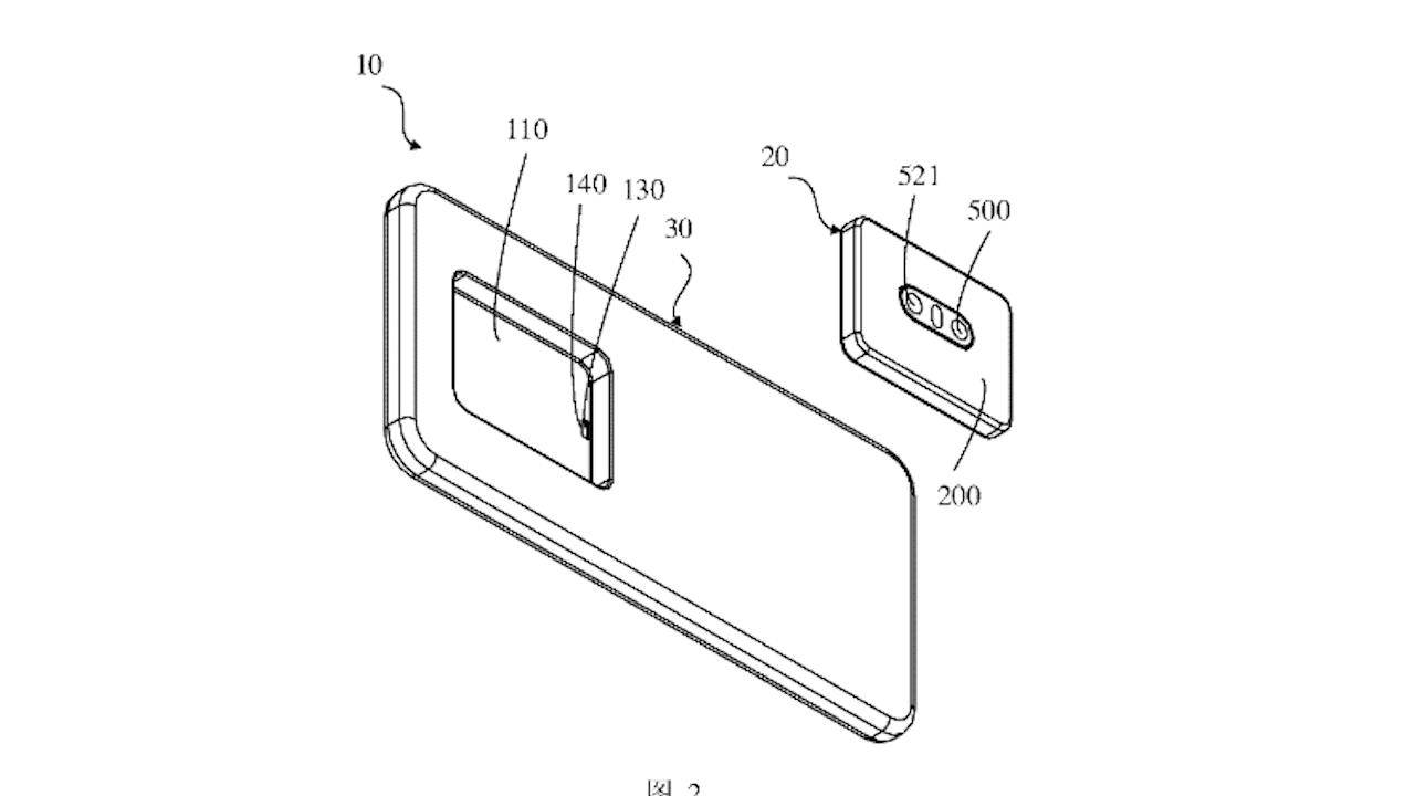 Oppo патентова смартфон с откачаща се камера
