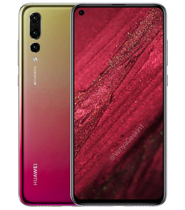 Първи рендър и нови снимки на Huawei Nova 4