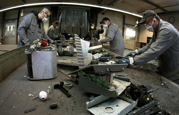 ЕС не преработва правилно по-голямата част от електронните си отпадъци