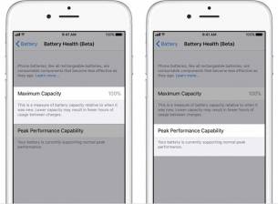 Новата бета на iOS 11.3 носи повече информация за живота на батерията в iPhone