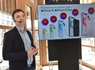 А1 отчита повече предварителни поръчки за серията iPhone 15
