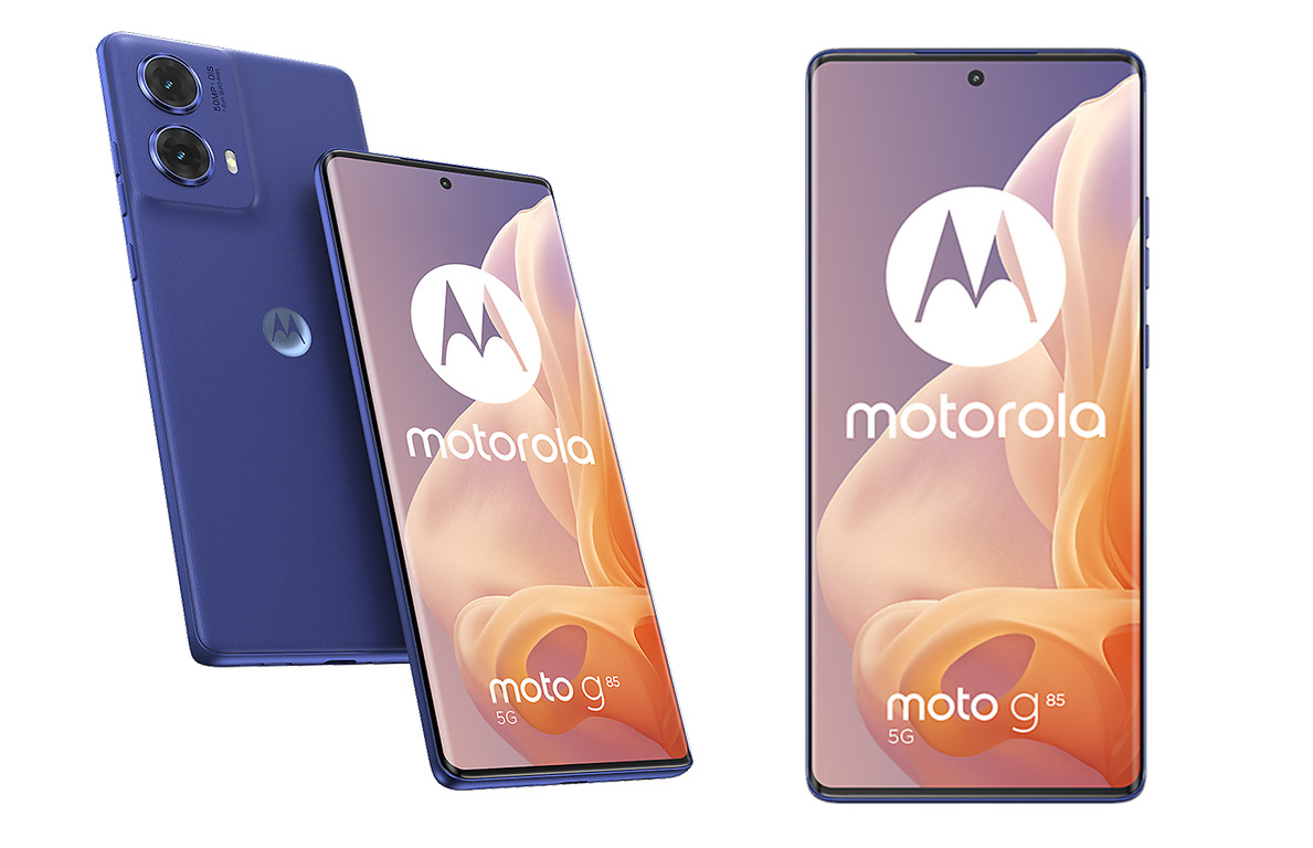 Извитият moto g85 5G е наличен във Vivacom