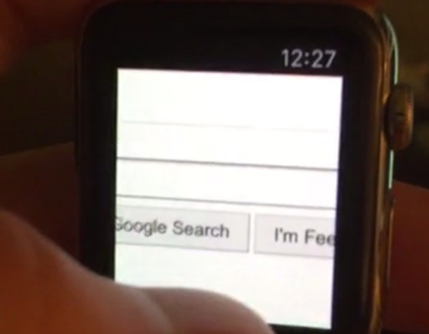 Вижте Apple Watch с браузър