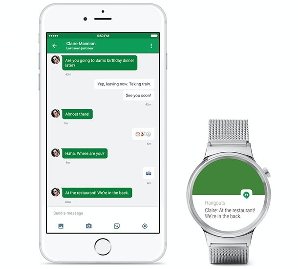 Часовниците с Android Wear вече могат да се ползват и с iPhone