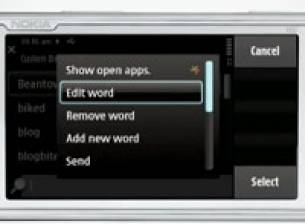 Nokia пуска потребителски речник за предсказващо писане