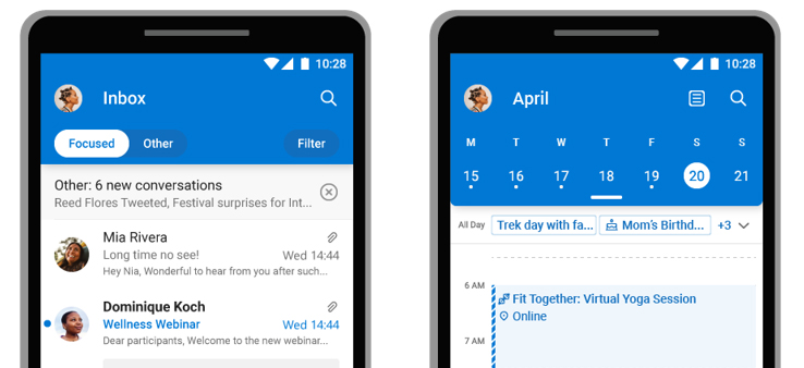 Outlook Lite е за бюджетни смартфони