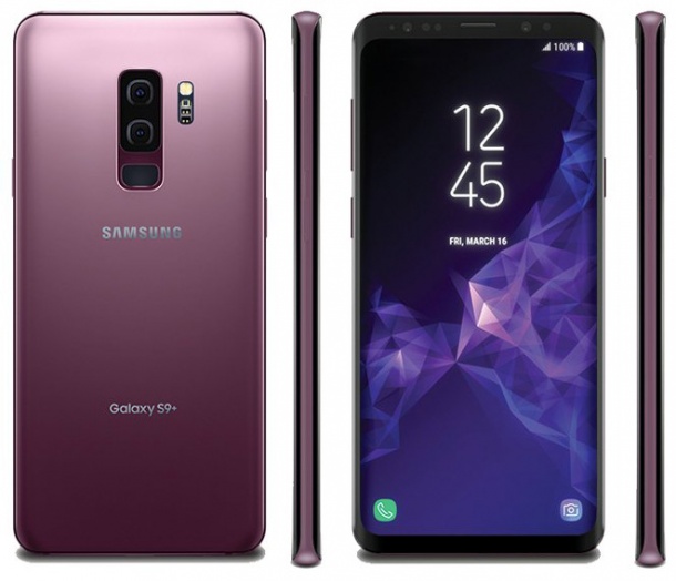 Ето Samsung Galaxy S9 и Galaxy S9+ във виолетово