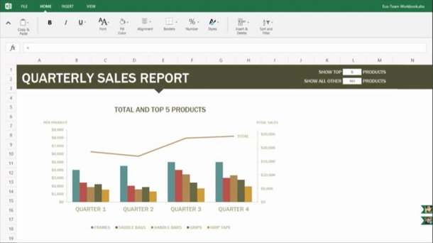 Появиха се изображения с новия сензорен интерфейс на Office