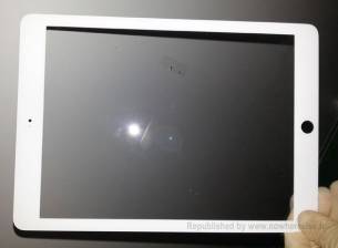 Вероятна снимка на предното стъкло на следващия iPad